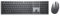 Dell KM7321W Kabellose Tastatur und Maus für UK-Multigeräte (QWERTY), 2,4 GHz, Bluetooth 5.0, 128 Bit AES-Verschlüsselung, 4000 DPI, kompatibel mit Windows, Mac, Linux, Chrome und Android, Grau