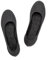 Frank Mully Women’s Ballet Flat Shoes Knit Dress Shoes Round Toe Slip On Ballerina Flats for Woman Low Wedge Comfort Soft, 6006black, 3 UK