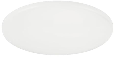 EGLO LED Deckenleuchte Rapita, runde Einbauleuchte | Aluminium und Kunststoff in Weiß, Einbaustrahler, Lichtfarbe Warmweiß, Ø 15,5 cm