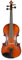 Fame FVN-115 Violine 4/4, Massiver Ahornkorpus, Fichtendecke, Ebenholzgriffbrett, Guarneri-Kinnhalter, Carbon-Saitenhalter mit 4 Feinstimmern, Inklusive Etui, Brasilholzbogen
