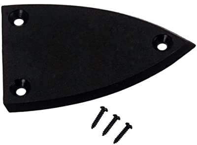TOYANDONA 1pièce Couvercle Plastique Pour Truss Rod De Guitare Électrique Et Basse Design À Protection Couleur Noire De Rechange