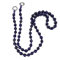 Hrlace Perlen Handykette 120cm Bunte Holzperlen Handy Lanyard Abnehmbare Telefon Kette Umhängeband Universal Anti Verlorene Handy Hängen Chian Taschenkette für Damen und Mädchen Lila