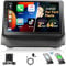 Podofo 2G+64G Autoradio für Ford Fiesta 2009-2014 – Kabelloses Carplay & Android Auto, 9 Zoll Android 13 Autoradio mit Bluetooth/HiFi/WLAN/GPS/RDS + Rückfahrkamera & Mikrofon, Schwarz