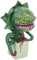FUNOMOCYA 1Stk Halloween-Dekoration Rasenblumenornamente Outdoor-Spielzeug Outdoor- praktisches Streichspielzeug Halloween deko Halloween Decor Anlage gartenszene Wohnkultur Harz