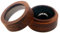 ZoeWei Ringbox Holz, Massive Walnuss Ringschatulle Hochzeit mit einem Slot Rund Handgefertigte Ringschatulle mit klarem Fenster für Heiratsantrag, Verlobung, Hochzeit und Tägliche Lagerung