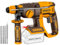 INGCO Marteau Perforateur Sans Fil 20V (Produit Seul), Moteur Sans Balais, Φ22MM Dans le Béton, SDS-Plus, 2.0J, 4 Fonctions, 1100 tr/min, 5400bpm, avec 3 Forets et 1 Burin CRHLI20208