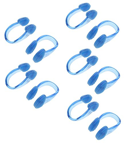 FOYTOKI 30pezzi Tappanaso Morbido Clip per Protezione Nasale per Nuoto Accessori da Piscina Comodi e Riutilizzabili