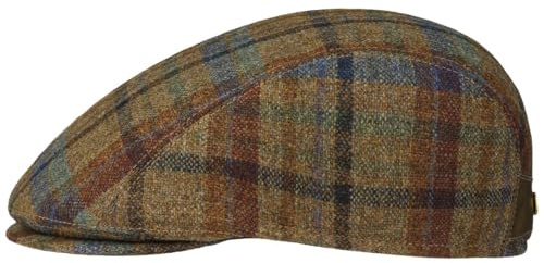 Mayser Lennart Check Flatcap Schirmmütze Karomuster Made in EU Herren Herbst Winter