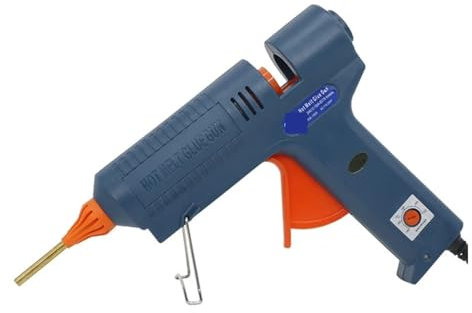 Crafting Melting Glue Gun, Hot Melt Glue Gun, 150W Long Nozzle Adjustable Temperature For 11mm Glue Stick Professional Indusrial DIY Repair Tool Glue Gun for DIY Arts Quick Home Repairs(1.5x70mm)