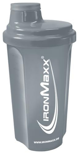 IronMaxx Eiweiß Shaker - 700 ml - Stone | Shaker Proteico con Tappo a Vite | Antigoccia | BPA/DEHP Free | Lavabile | Scala Graduata