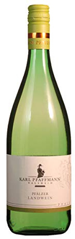 by Karl Pfaffmann (1L) Pfälzer Landwein (60) 1.00 Liter/Wine