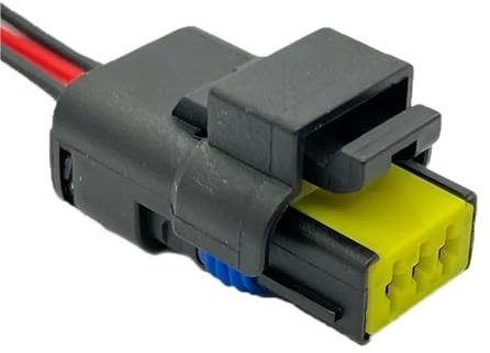 HZSMYXGS Kompatibel Mit Peugeot Scheinwerfer Getriebe Stecker 3 Pin 211PC032S0049 Automotive Kabel Buchse Auto Stecker Kabelbaum Auto Sensorstecker
