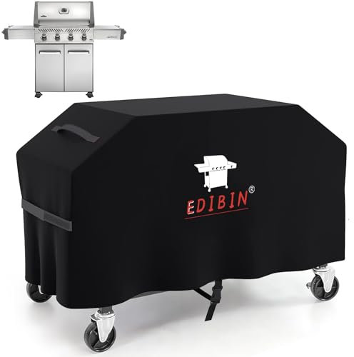 Grill Cover for Ninja FlexFlame 5-in-1 Cooking System 3 Burner Grill and Smoker PG301,Premium Water-Resistant Griddle Cover for Ninja PG300 Series, Exclusively fits PG300 Series BBQ Grill