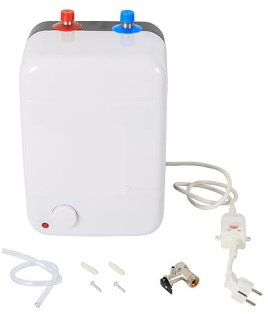 Scaldabagno elettrico con serbatoio di accumulo for acqua calda, caldaia da cucina sottolavello, 8 l, 1500 W Per uso fai da te