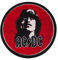 Rockbites Runder Teppich- AC/DC 67 cm Angus Young, Fan- Teppich