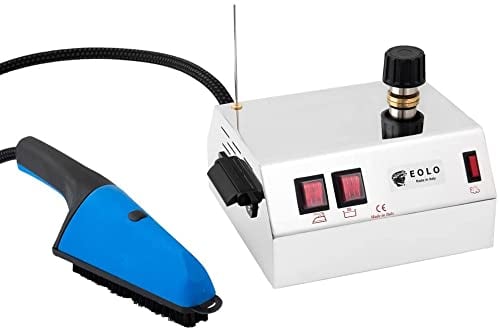 EOLO Ferro da Stiro a Caldaia GVS2 TRIPLE Professionale con Pistola Smacchiante Spazzola a Vapore Generatore Stiro Verticale Caldaia in Rame Risparmio Energetico Anticalcare Garanzia 5 Anni