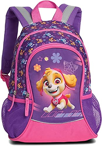 Paw Patrol Rucksack Kinder Jungen Maedchen Kinderkoffer Mädchen Kindertrolley präsentiert von RabamtaGO® (M3 Pink)
