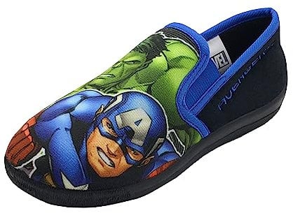 AVENGERS Boys Kids Slippers Size 2