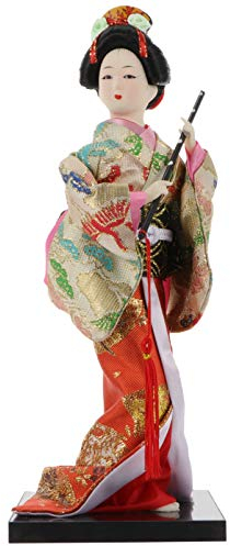 BESPORTBLE Japanische Geisha Kimono Puppe Asiatische Geisha Sammlerstücke Figur Dekoration Geschenk für Büro Bar Home Party Tischdekoration