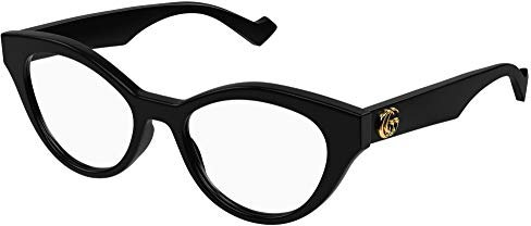 Gucci GG0959O Damen Brillengestell, Schwarz, 51/18/145