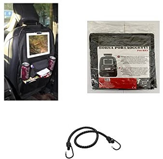 Kompatibel mit Land Rover Range Rover Sporttasche, Aufbewahrungstasche für Zubehör, Organizer für das Auto, universelle Befestigung, mit Gurt und Schnalle, aus strapazierfähigem und Nylon, 40 x 58 cm