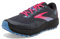 Brooks Damen Divide 3 Sneaker, Ebony Black Diva Pink, 37.5 EU