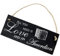 Schiefertafel Deko Akkordeon Ziehharmonika Schild 22 x 8 cm - All you need is Love and an Accordion - Wanddeko Dekoration Türschild