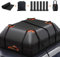 Auto Dachtasche, PVC 15 Kubikfuß Wasserdicht Cargo Carrier Gepäckbox mit Antirutschmatte + Schloss + 6 Türhaken, Geeignet für alle Fahrzeuge mit/ohne Gepäckträger