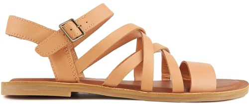 TOMS Womens Sephina Flip Flops Sandals Tan 3 UK