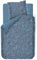 Pip Studio Perkal-Baumwolle-Kissenbezug einzeln Kawai Flowers Farbe Blau Größe 80 x 80 cm