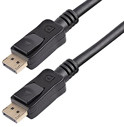 KONELCO S.p.A. GBC Cavo display port 1.2 da 3 metri, supporta 4K a 60Hz, velocità elevata 21.6 Gbps, connettori placcati in oro