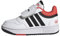 adidas Hoops Shoes, Zapatilla de deporte Unisex niños, Cloud White Core Black Bright Red, 29 EU