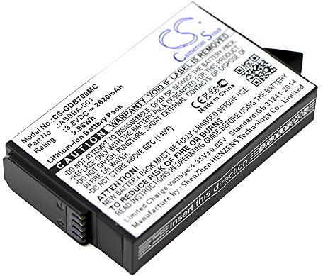 Battery For Gopro Fusion, Fusion VR 360, 601-12862-000, ASBBA-001, SBDC1B,