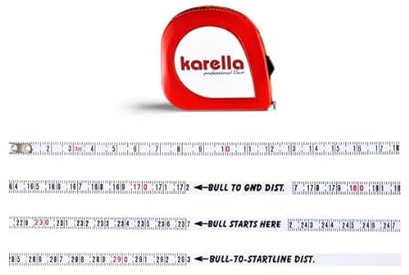 Karella Dart Maßband rot