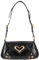 Pinko Damen 520 Shoulder Classic Naplack Vintage Tasche, Z99m_Black Limousine-Chocolate Gold