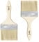 TubeRoo Paint Brush Set 2 x 100 mm Flat Brush Surface Brush for Varnishes Oils Wall Paints Acrylic Paint Brush Varnish Brush Paint Brush on Wood Metal