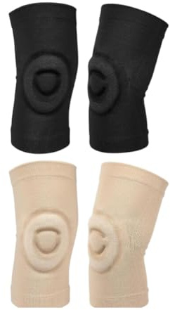 Joselin 2 paia di ginocchiere per calcio, basket, danza, pattinaggio artistico, M