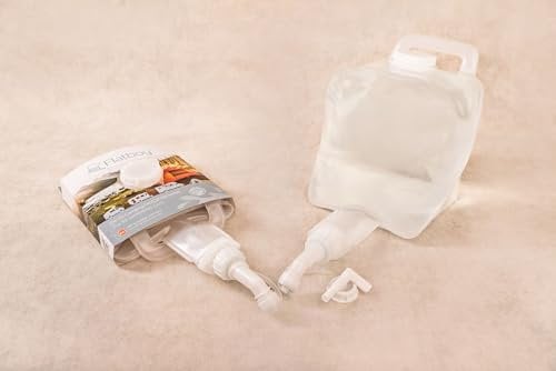 Flatboy 10 Liter Faltbarer Wasserbehälter mit Auslauf und Wasserhahn