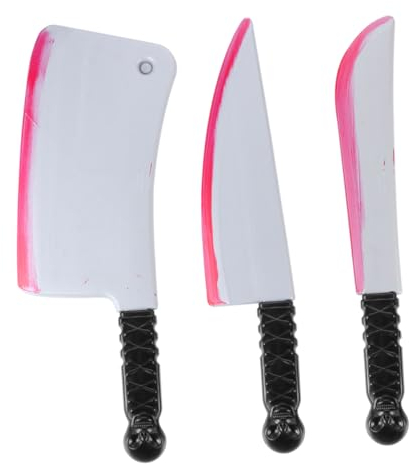 Abaodam 3pezzi Insanguinati Per Halloween Accessori Spaventosi Per Costume e Decorazioni