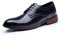 Scarpe da uomo Oxfords da uomo, formali, derby, brogue, in pelle verniciata, classiche scarpe da sposa, Marina Militare, 45 EU