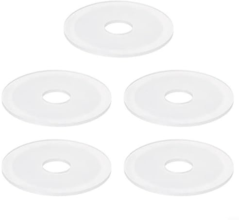 URPIZY 5PCS Flush Valve Seals,Flush Valve Base Sealing Washer,Toilet Flush Valve Seal for RING For Roca Dual Flush Valve Toilet D1D D2D Diaphragm Washer Seal AH0007100R