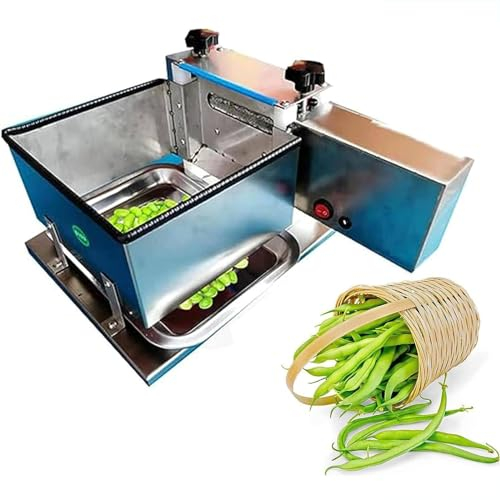 DPQYJPP Desgranadora Guisantes eléctrica, Separador semiautomático pelador Guisantes, construcción Duradera Acero Inoxidable, para desgranadora de Frijoles, para Uso doméstico y Comercial