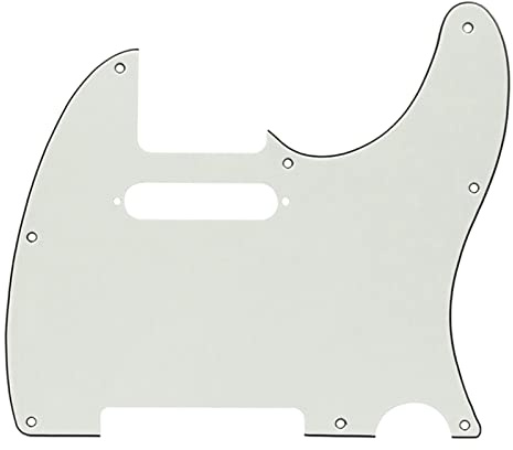 Schlagbrett für E-Gitarre, Kratzbrett, klassische Gitarrenteile, Kratzplatte für TL Gitarre, Musikinstrument-Zubehör, Kratzplatte für Mexiko-Gitarre Tele-telecaster