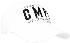 Camp David Herren Base Cap mit 3D-Stickerei Opticwhite None
