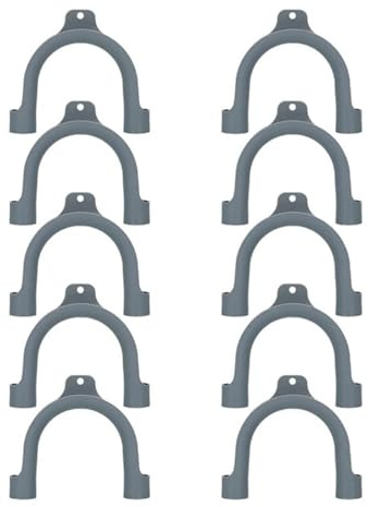 AQXYYWEI 10pcs Drain Outlet Hose Hook Pipe For Washing Machines & Dishwashers Accessory For Hanging The Drain Hose(10Pcs)