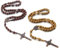 YUGUOLAN 2 Stück Rosenkranz Kette, Orthodoxes Kreuz, Jesus Kreuz Kette, Jesus Kette, Jesus Kreuz, Gebetskette, Rosary Necklace, Für Katholische Christen Religiöse Kommunion, Taufe, Messe, Bibel