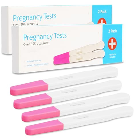 Pregnancy Tests - Early Response Home Testing Kit, Early Family Planning, Quick Result & Easy Detection, Over 99% Accuracy (4 Tests)
