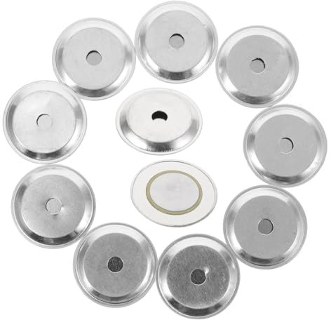 Homoyoyo 100stücke Ersatz-rauchmeldersummer Aus Metall Für Rauchmelder Reparatur-Teile Und Zubehör