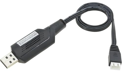 HDOYTXXM Cavo di ricarica USB XH3P per batterie al litio da 7 4 V, compatibile con batterie di ricambio per auto e camion