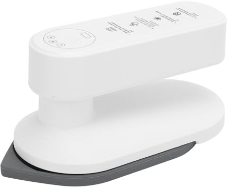 VBESTLIFE Viaje de Hierro para Ropa, Hierro Eléctrico Pequeño y Inalámbrico, Mini Máquina de Planchar de Mano, Máquina de Hierro de Prensa de Calor Portátil